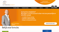 Desktop Screenshot of franchiseadviseur.nl